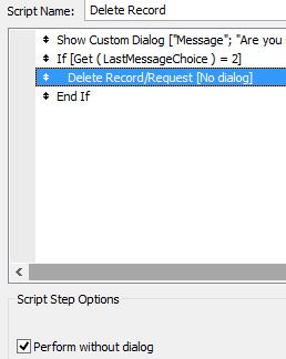 Custom Delete Script