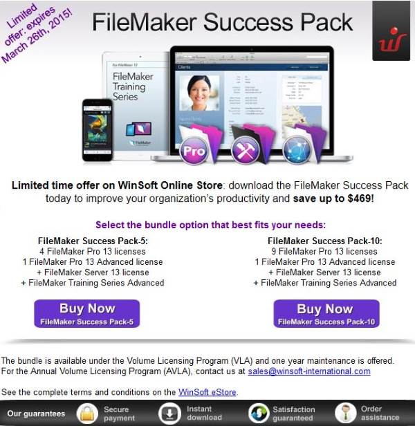 FileMaker Success Pack