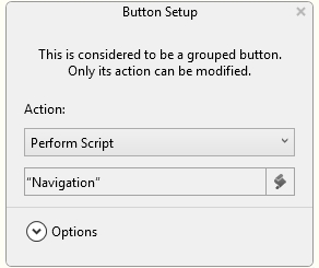 إختيار Script الذي يمثل مكتبة الأوامر التي أنشأناها